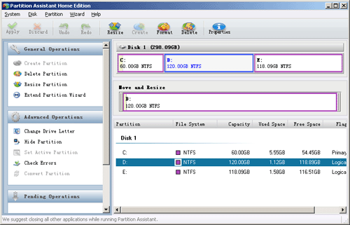 Current Hard Disk Structure