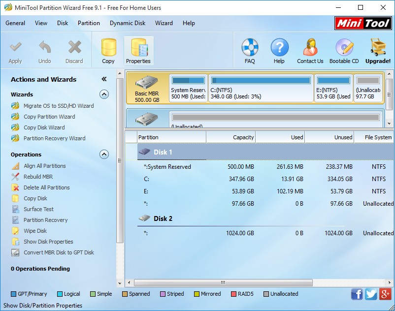 clone Windows 10 to SSD select proper function