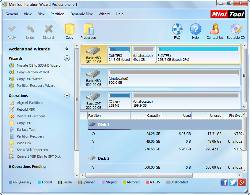 Migrate system disk to SSD 1